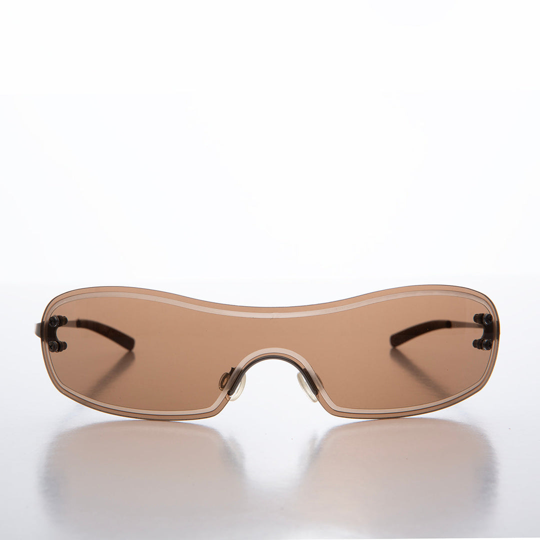 Perfect Wrap Rimless Vintage Sunglasses - Soto