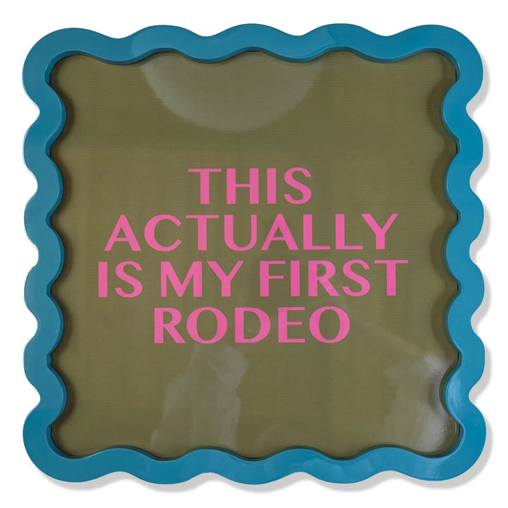 Rodeo Large  Lacquer Tray