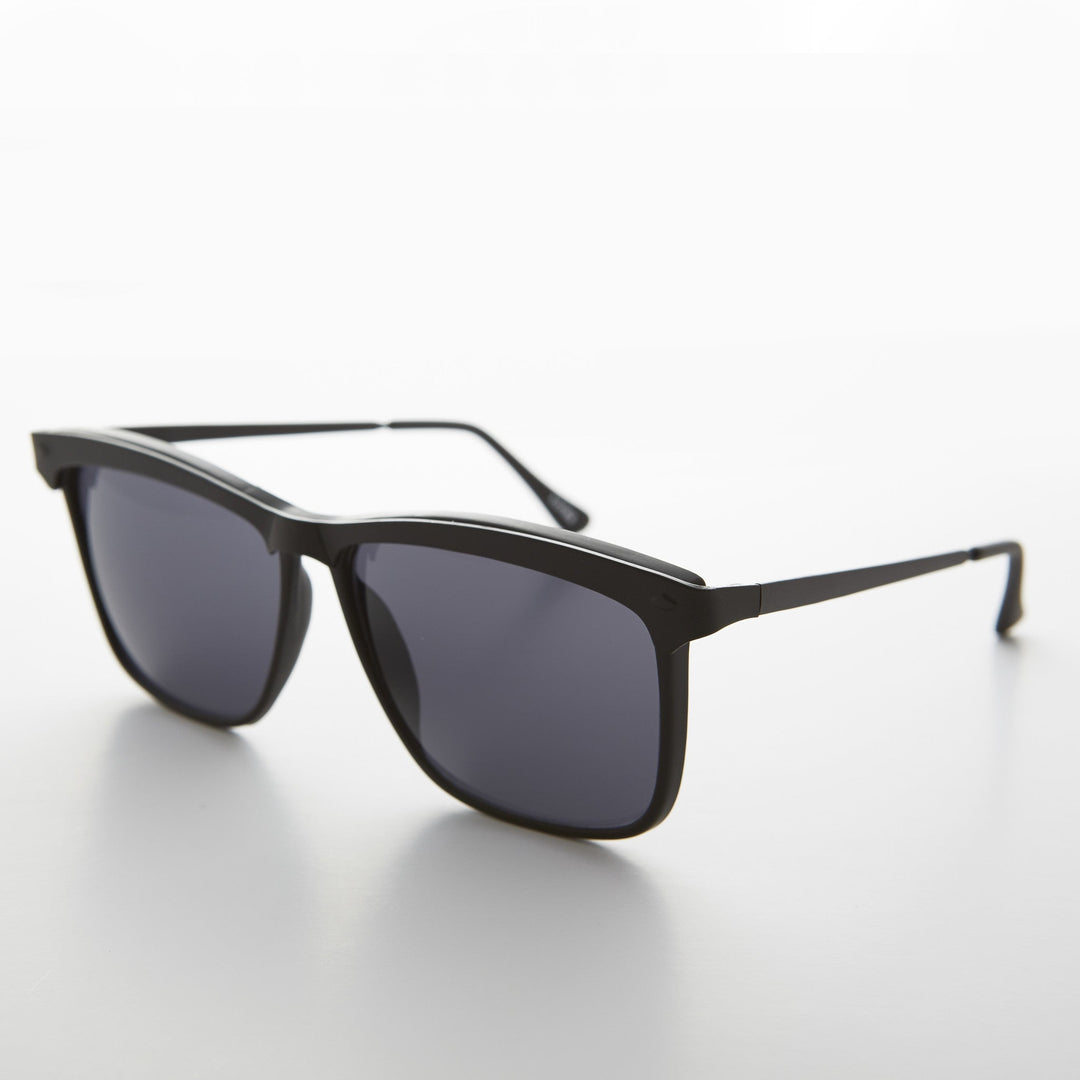 Gold Brow Line Vintage Sunglasses - Spinderella