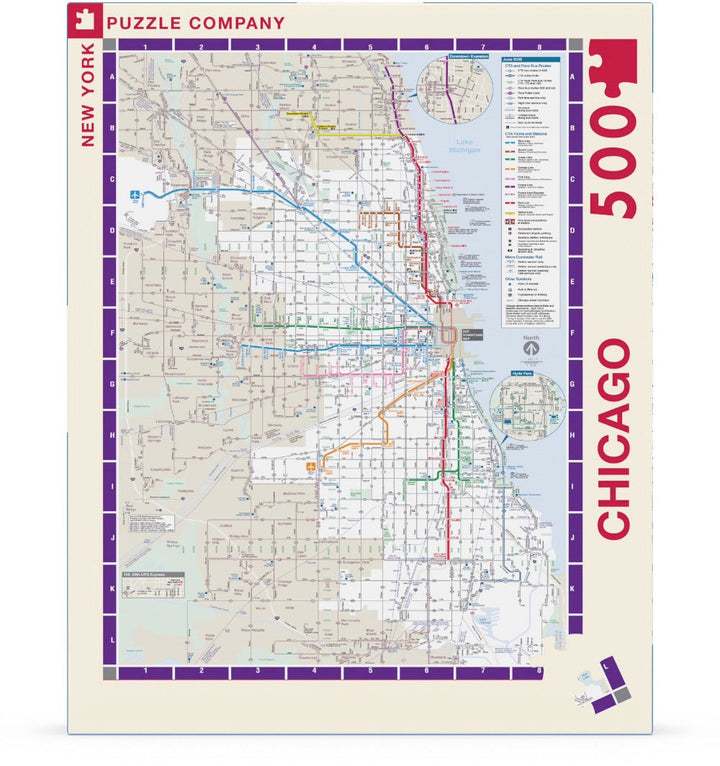 Chicago Transit Map