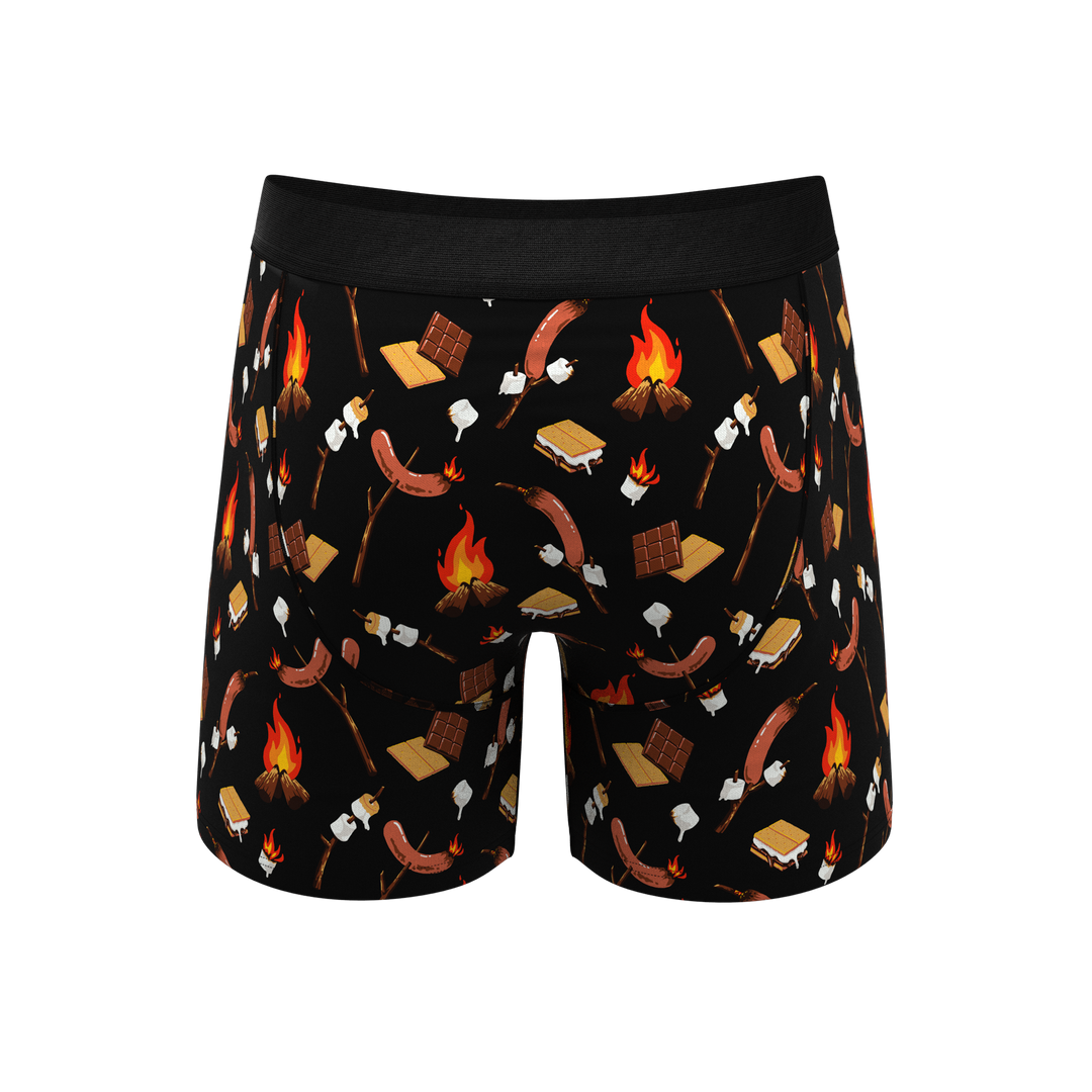 The S'more The Merrier | Campfire Ball Hammock® Pouch Underwear