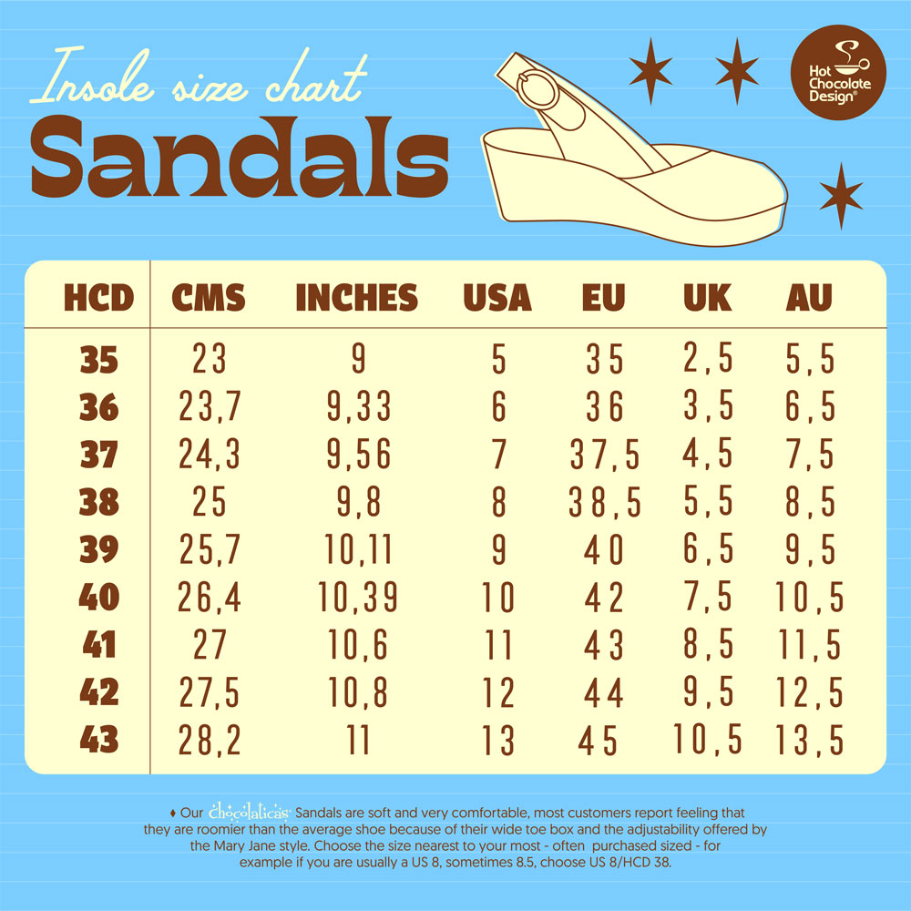 Chocolaticas® Sailors Women's Sandal