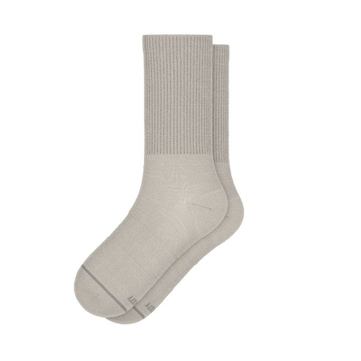 The Sandstorm | Plain Tan Heel Hammock™ Crew Socks