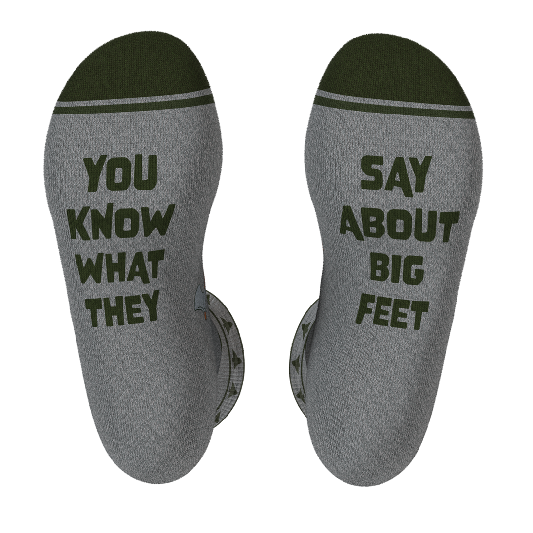 The Sassquatch | Bigfoot Heel Hammock™ Crew Socks