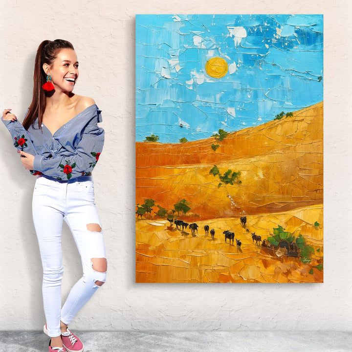 Canvas Print: "Savannah Daze"