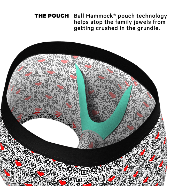 The Scan Me | QR Code Ball Hammock® Pouch Trunks Underwear
