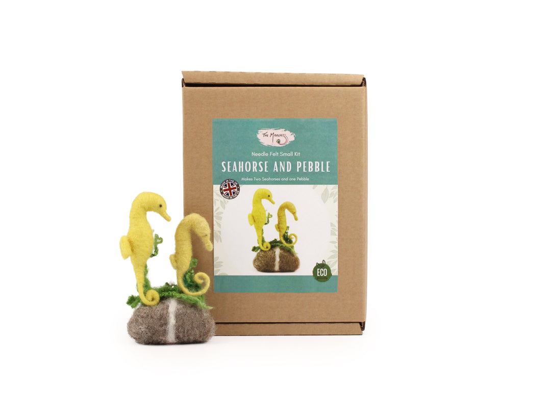 Felting Kit -  Seahorse Needle Felting Kit