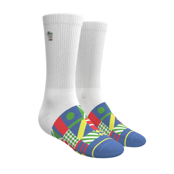 The Secretariat | Derby Flag Heel Hammock™ Crew Socks