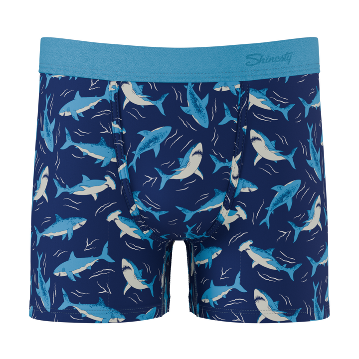 The Shark Lark | Shark Boy's Boxer Briefs