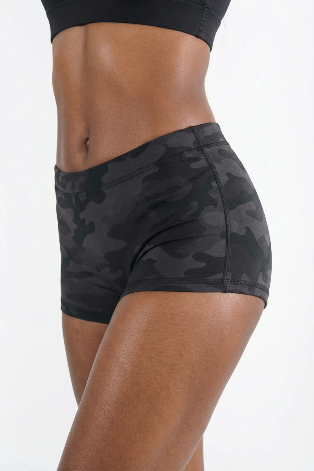 The Darkside | Black Camouflage Fart Proof Boyshort Underwear