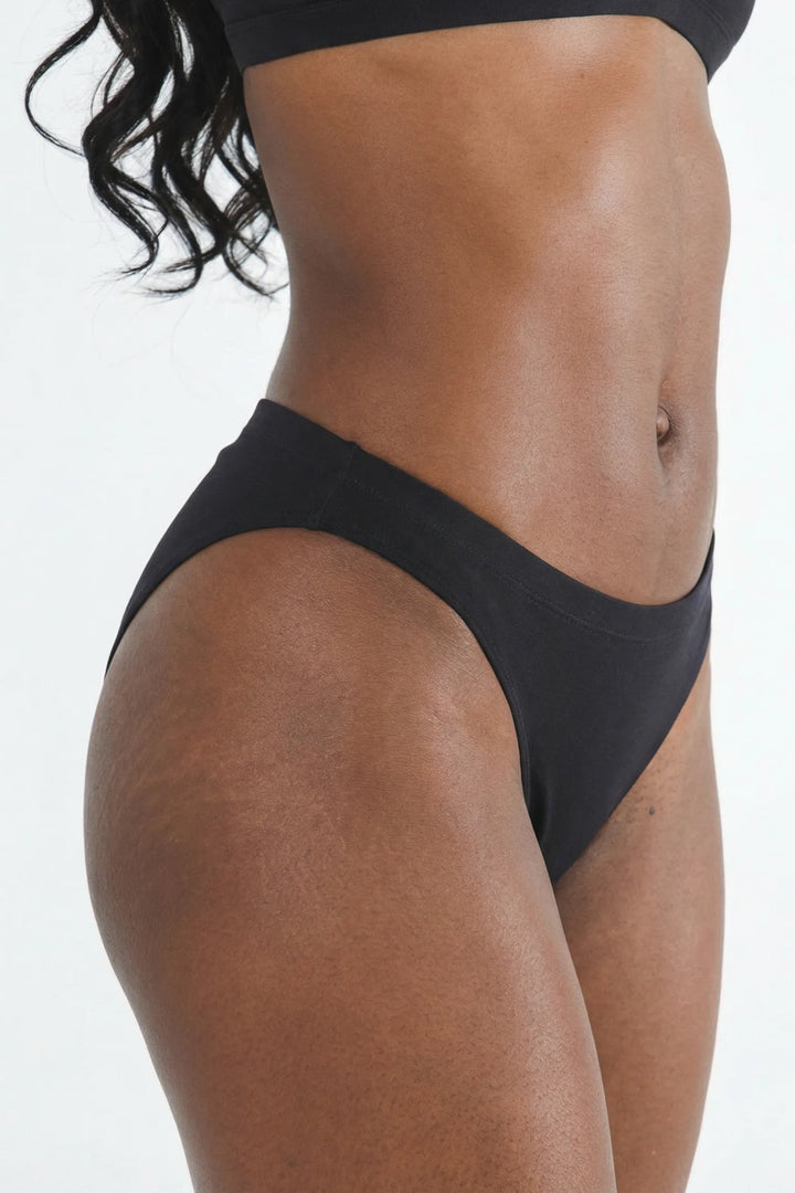The Threat Level Midnight | Black Fart Proof Bikini Underwear