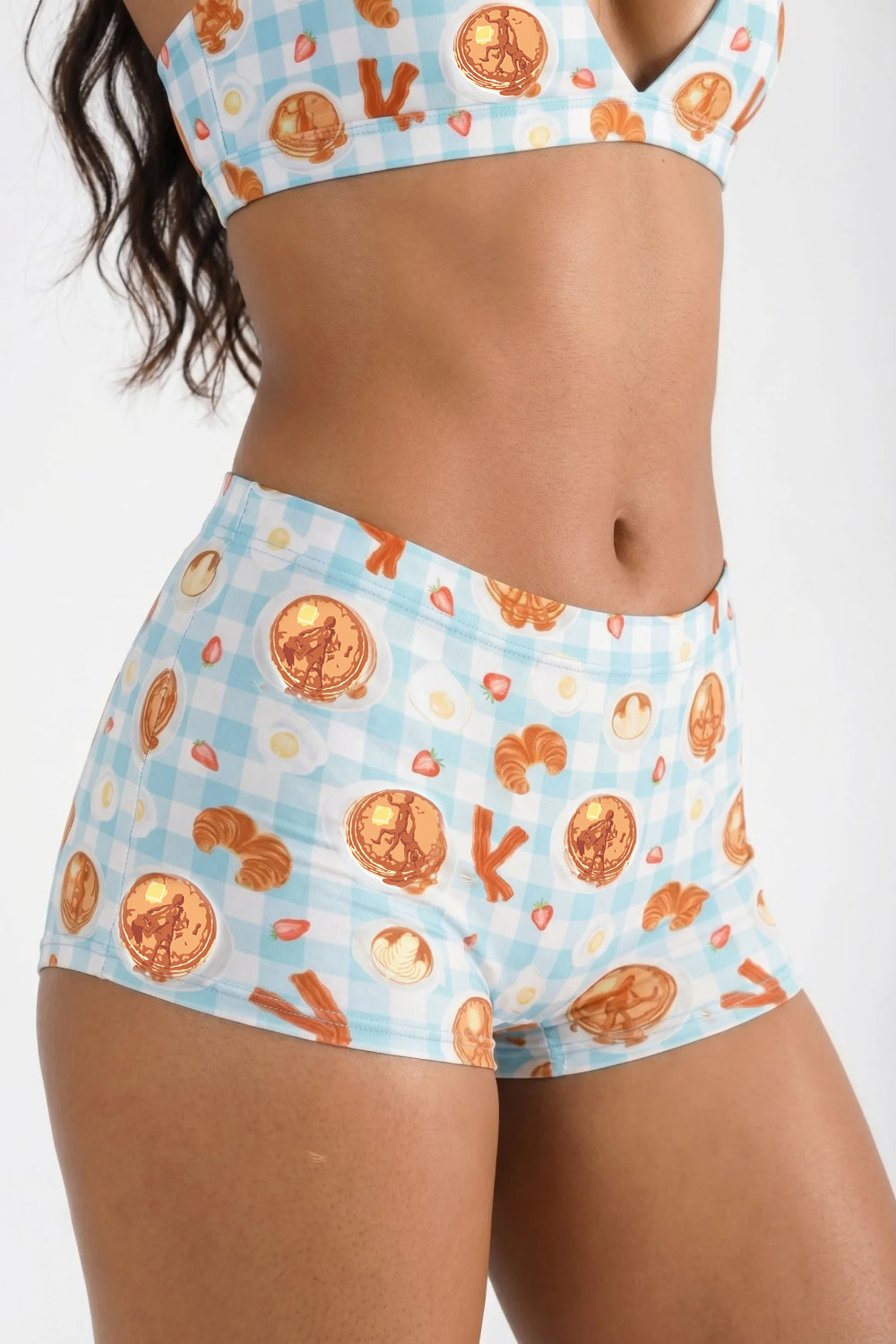 The Good Moaning | Naughty Breakfast Modal Boyshort Underwear