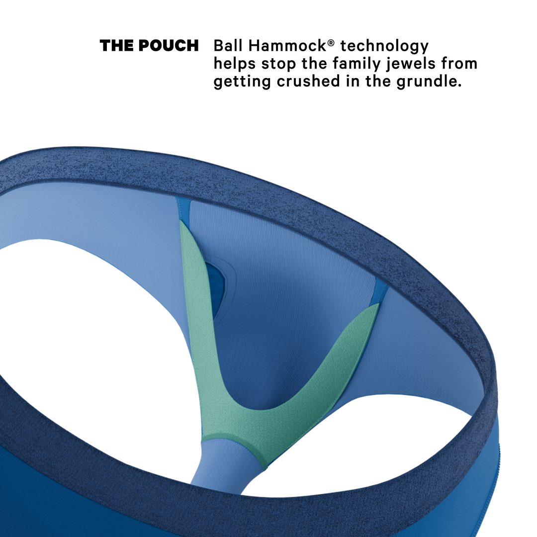 The Skydiver | Ocean Blue Ball Hammock® Pouch Underwear Briefs