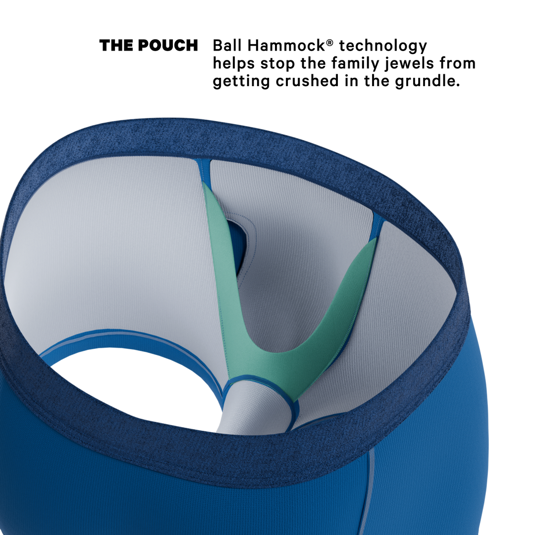 The Skydiver | Ocean Blue Ball Hammock® Pouch Trunks Underwear