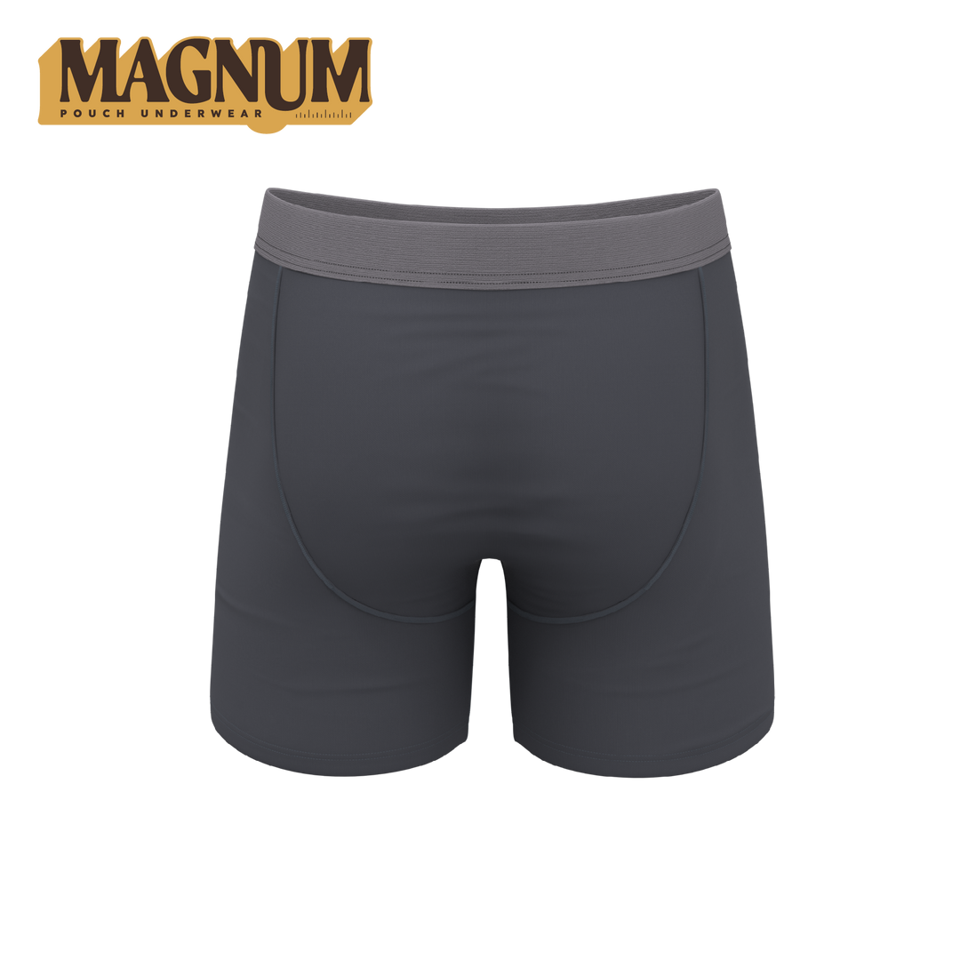 The Slate Expectations | Grey Tonal Ball Hammock® Magnum Big Pouch Underwear