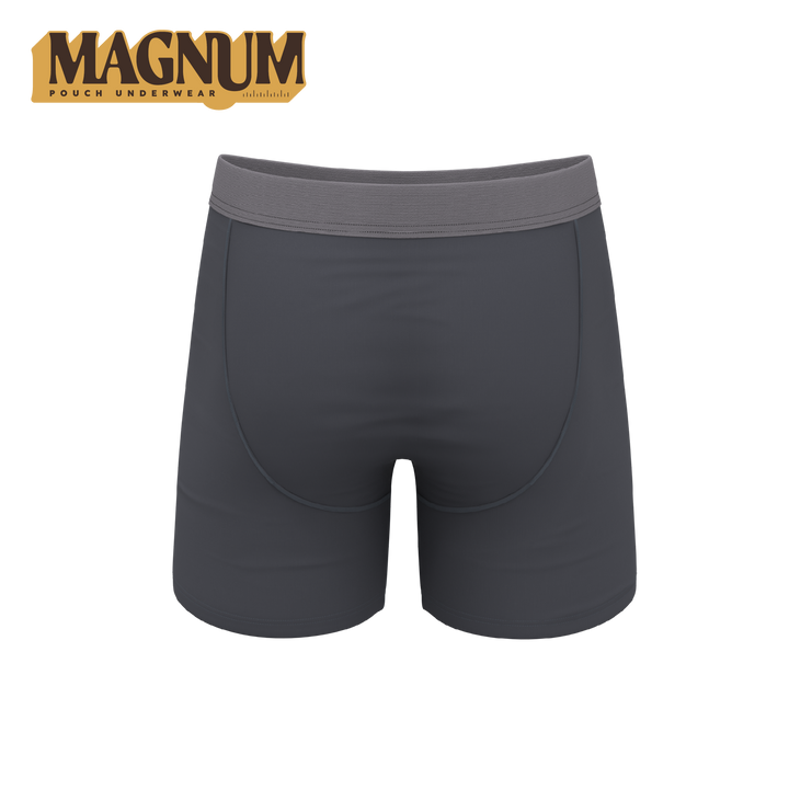 The Slate Expectations | Grey Tonal Ball Hammock® Magnum Big Pouch Underwear