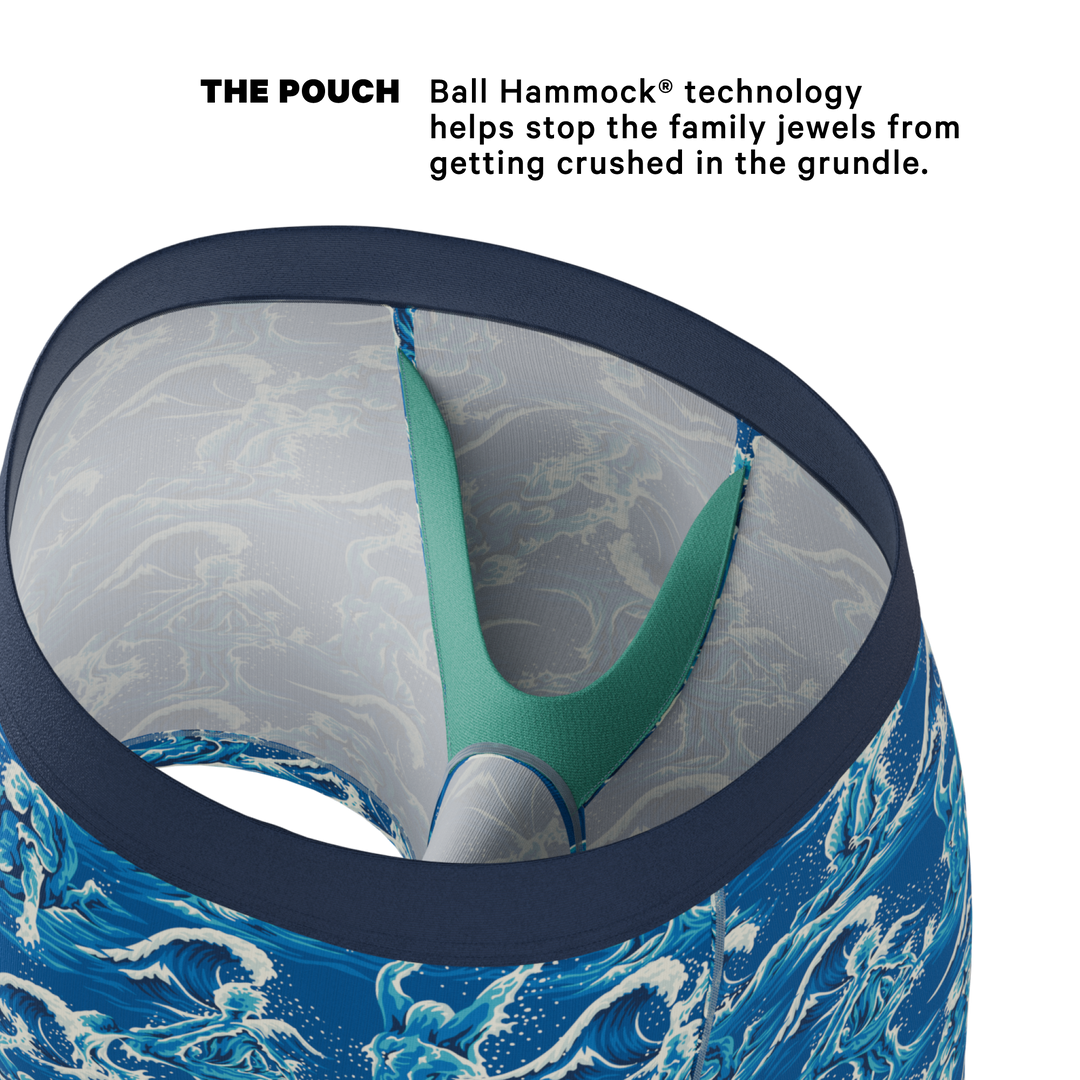 The Slippery When Wet | Naughty Wave Ball Hammock® Pouch Underwear