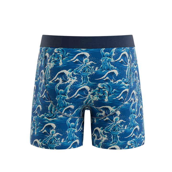 The Slippery When Wet | Naughty Wave Ball Hammock® Pouch Underwear With Fly