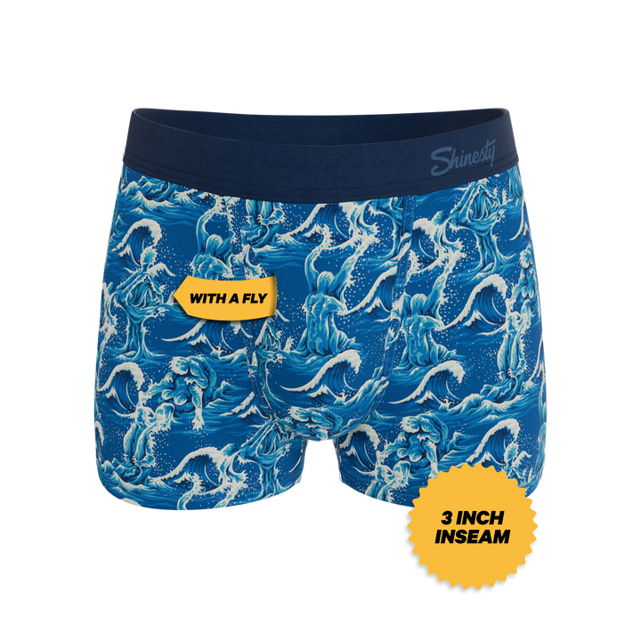 The Slippery When Wet | Naughty Wave Ball Hammock® Pouch Trunks Underwear