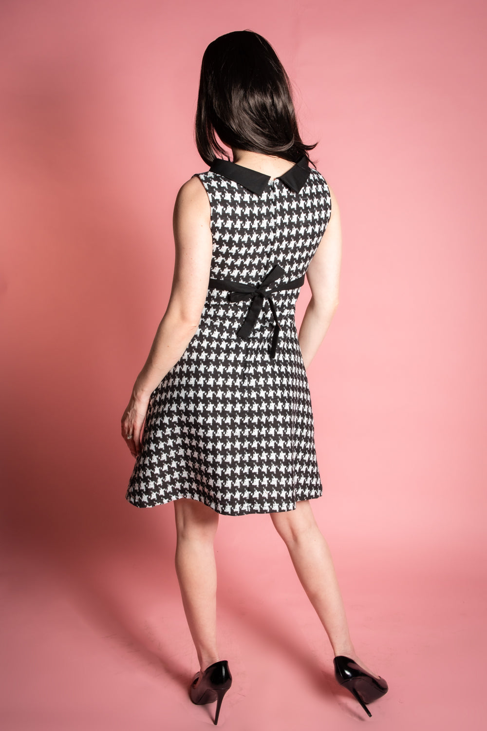 Fifi Dress - Houndstooth