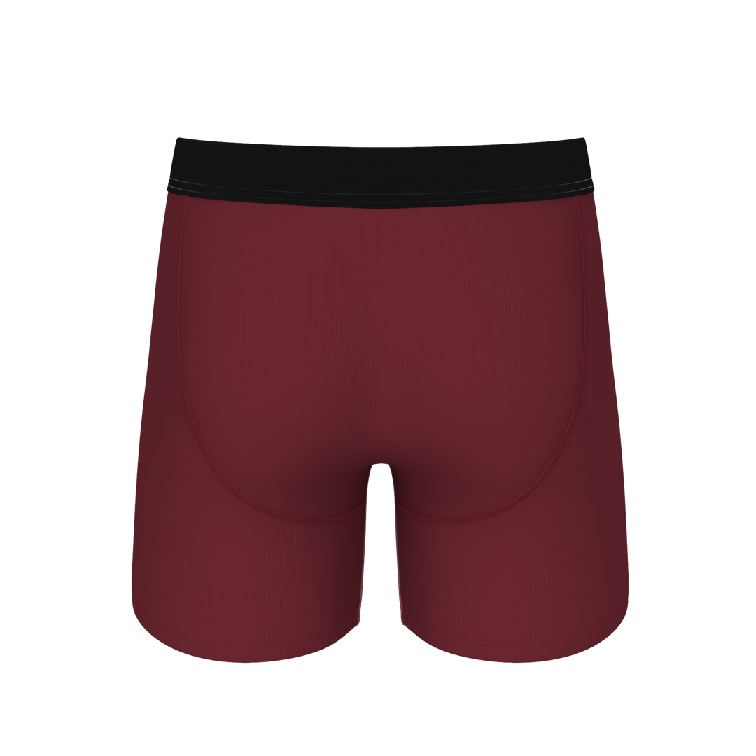 The Sommelier | Burgundy Ball Hammock® Pouch Underwear With Fly