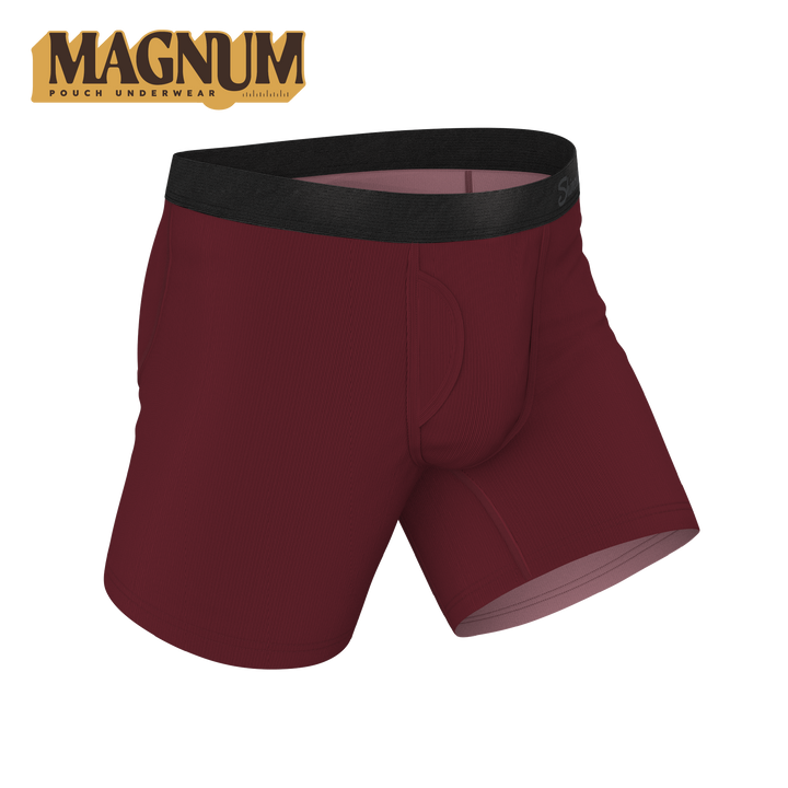 The Sommelier | Burgundy Ball Hammock® Magnum Big Pouch Underwear
