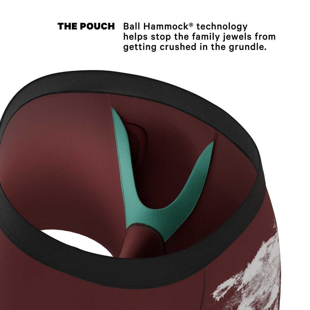 The Sous Chef | Flour Hand Print Ball Hammock® Pouch Underwear With Fly