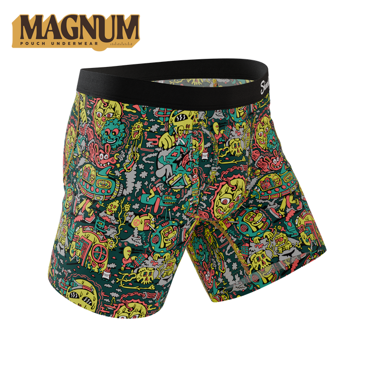 The Spaced Out | Shinesty X Killer Acid Ball Hammock® Magnum Big Pouch Underwear