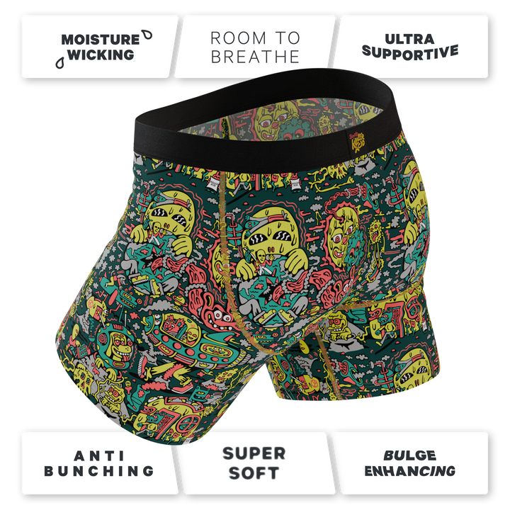The Spaced Out | Shinesty X Killer Acid Ball Hammock® Pouch Underwear With Fly