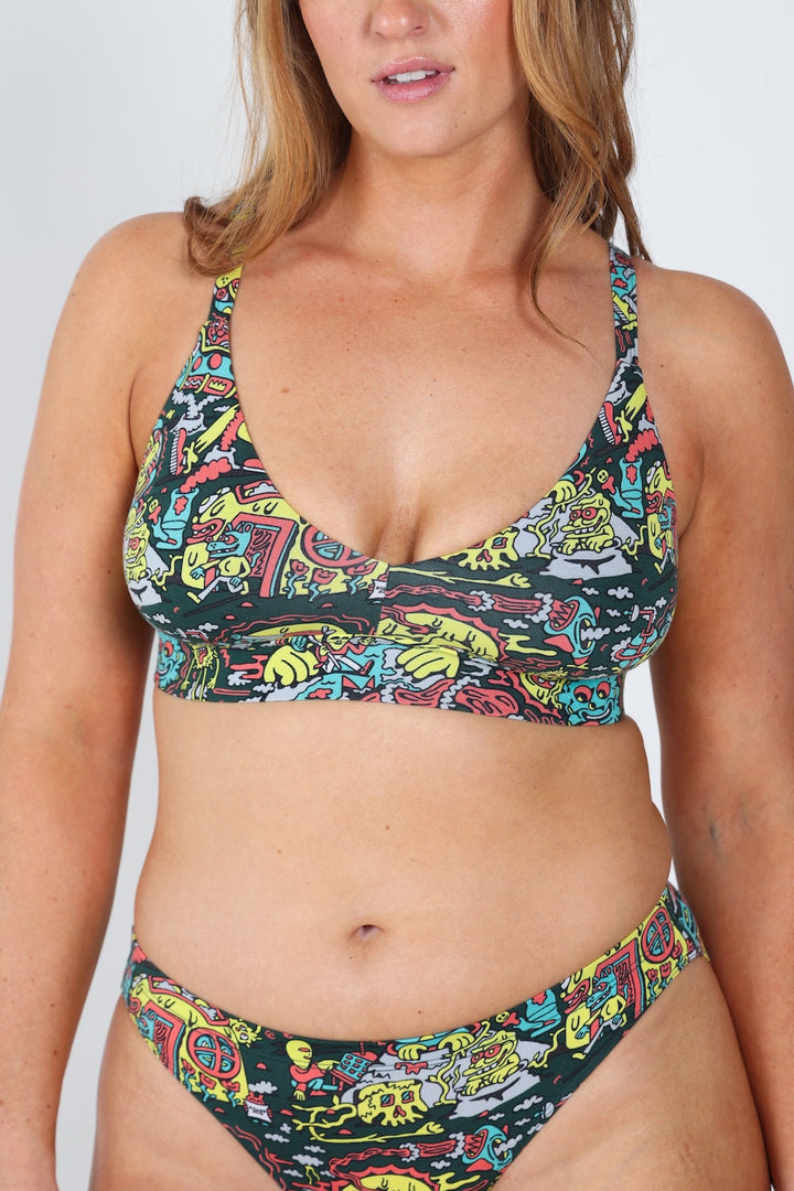 The Spaced Out | Shinesty X Killer Acid Boob Hammock™ Busty Bralette