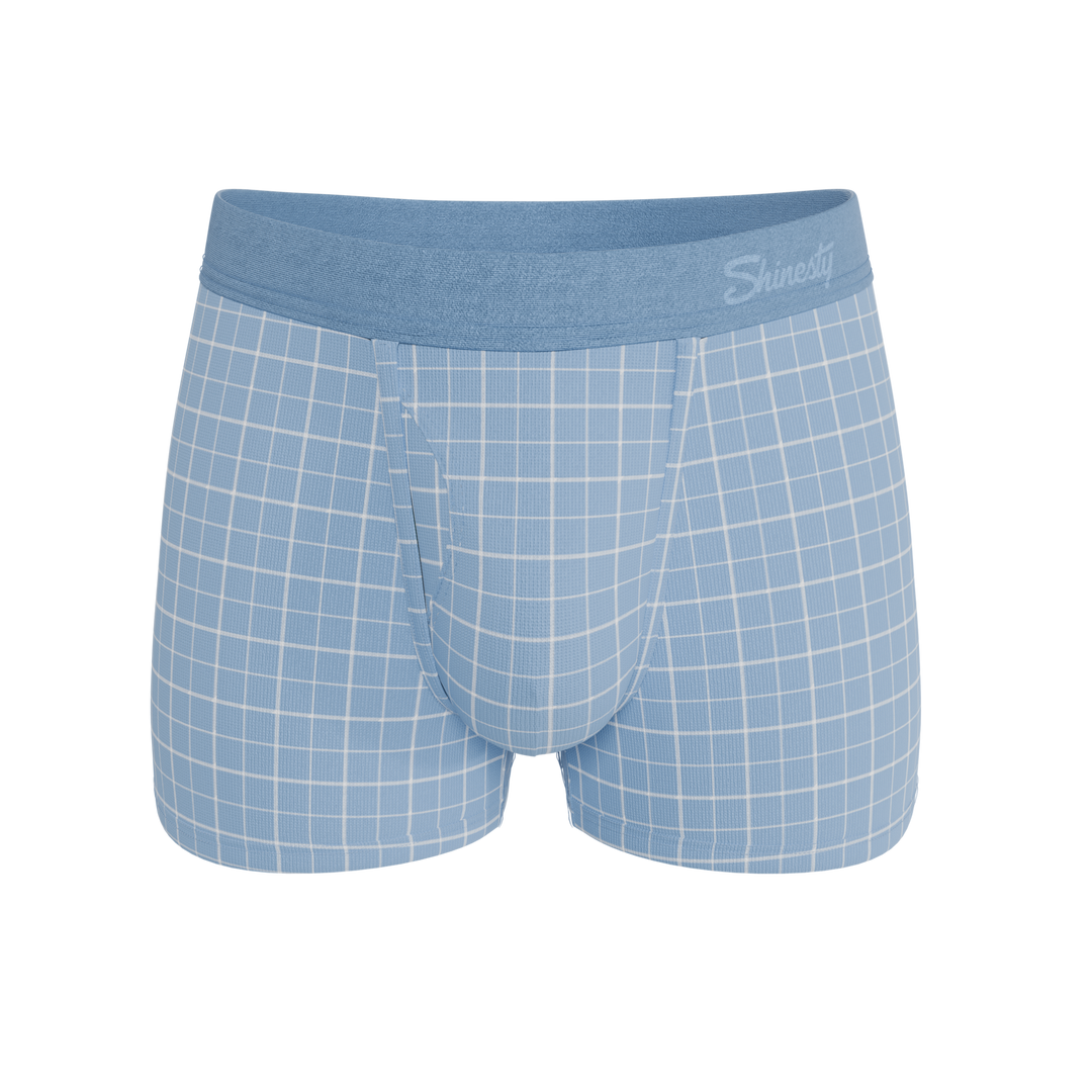The Spick & Span | Window Pane Plaid Ball Hammock® Pouch Trunks Underwear