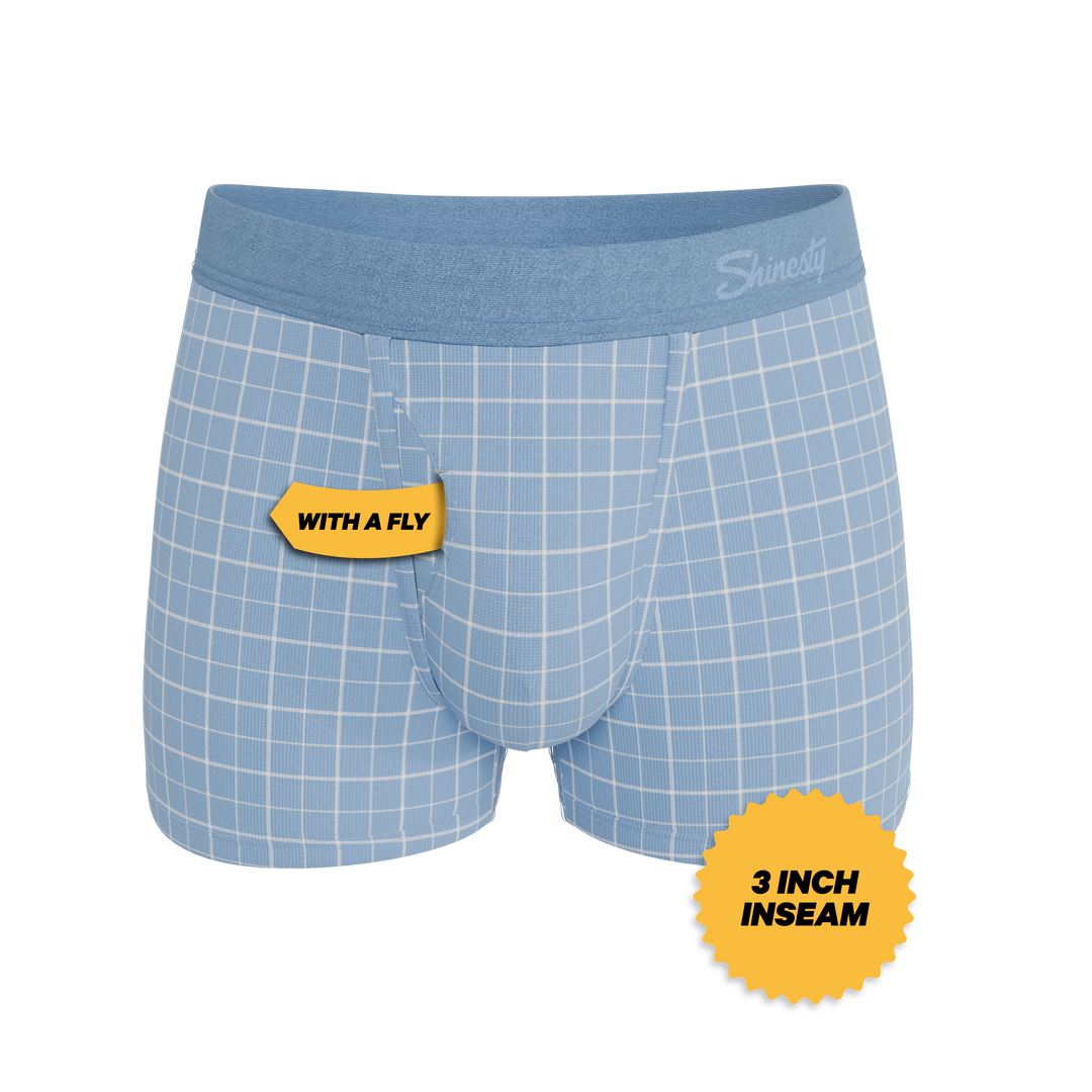 The Spick & Span | Window Pane Plaid Ball Hammock® Pouch Trunks Underwear