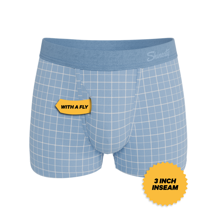 The Spick & Span | Window Pane Plaid Ball Hammock® Pouch Trunks Underwear