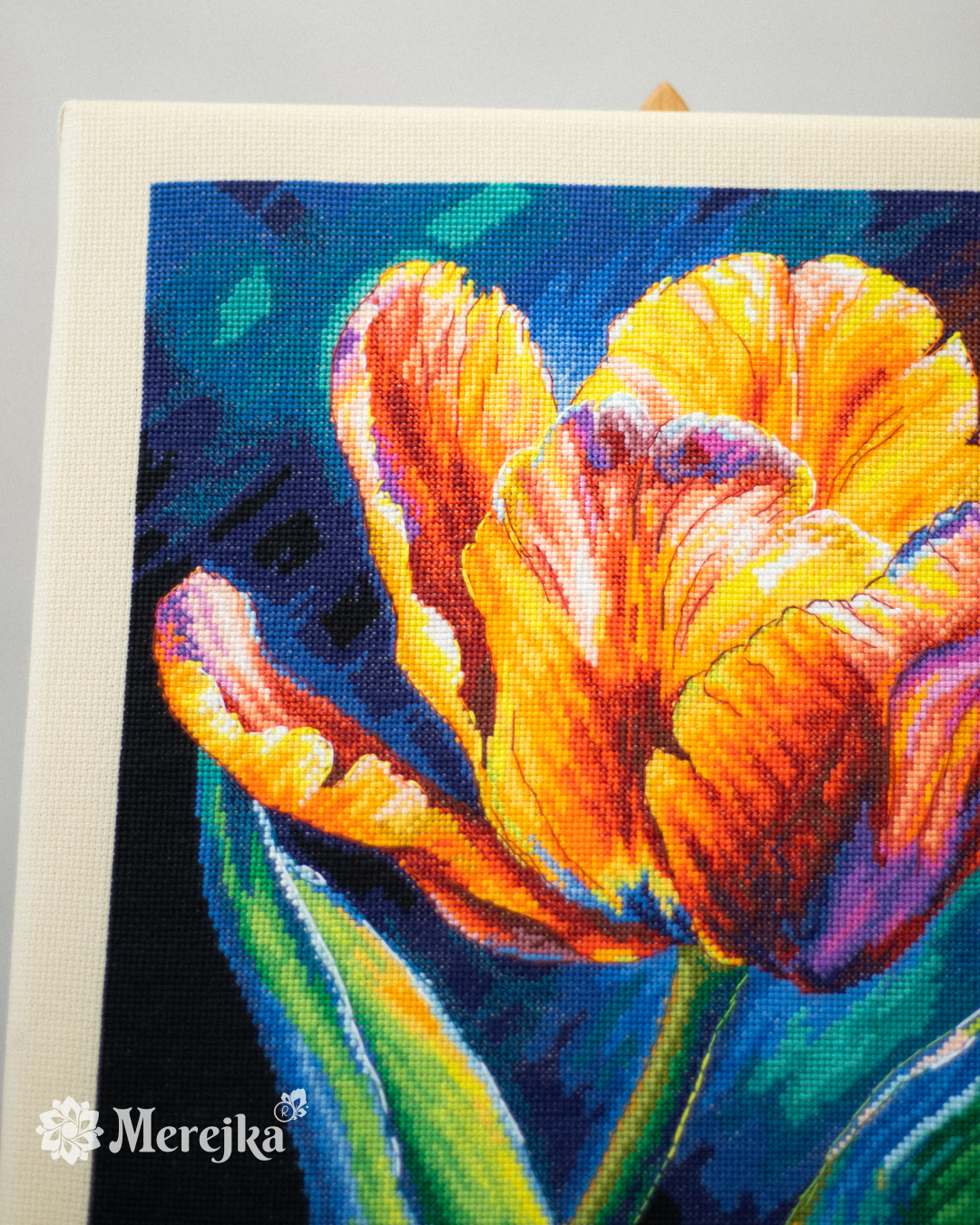 Spring Awakening: Vibrance Counted Cross Stitch Kit by Merejka K-299