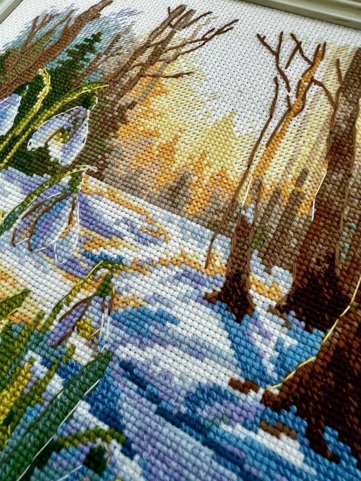 Spring Is Coming Counted Cross Stitch Kit by Riolis R2336