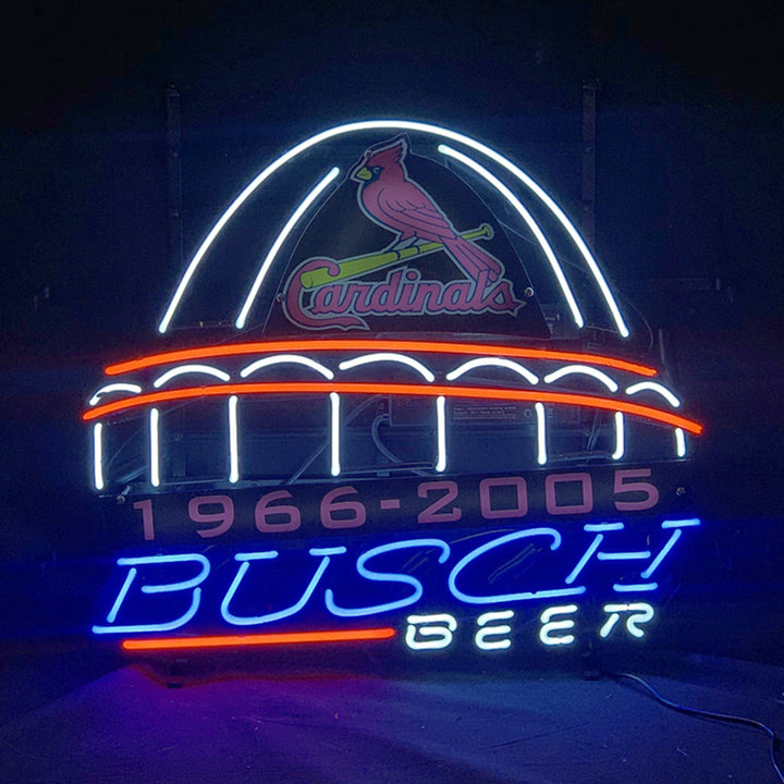 St.Louis Cardinals 1966-2005 Busch Beer Neon Signs