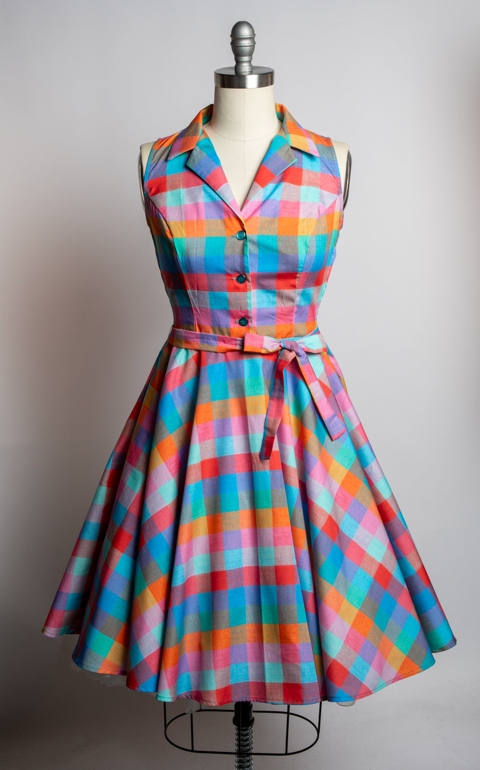Staci Dress- Rainbow Sherbet