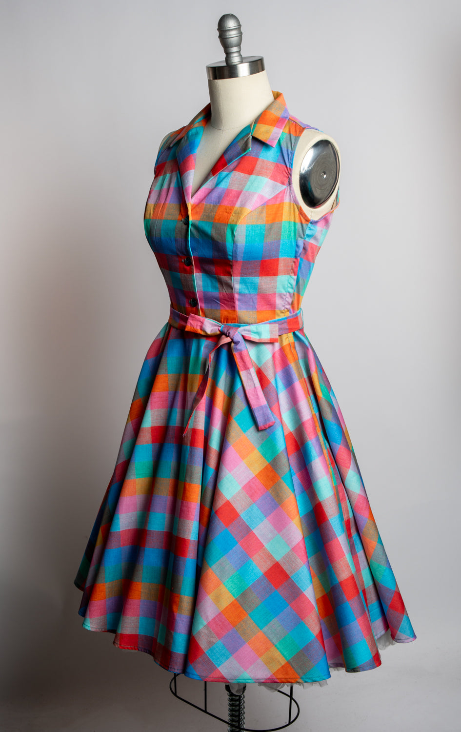 Staci Dress- Rainbow Sherbet