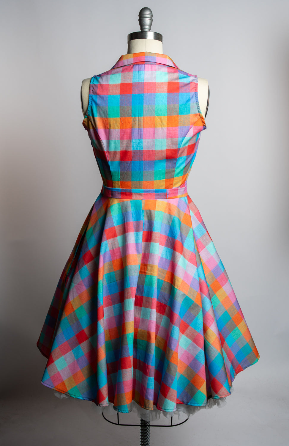 Staci Dress- Rainbow Sherbet