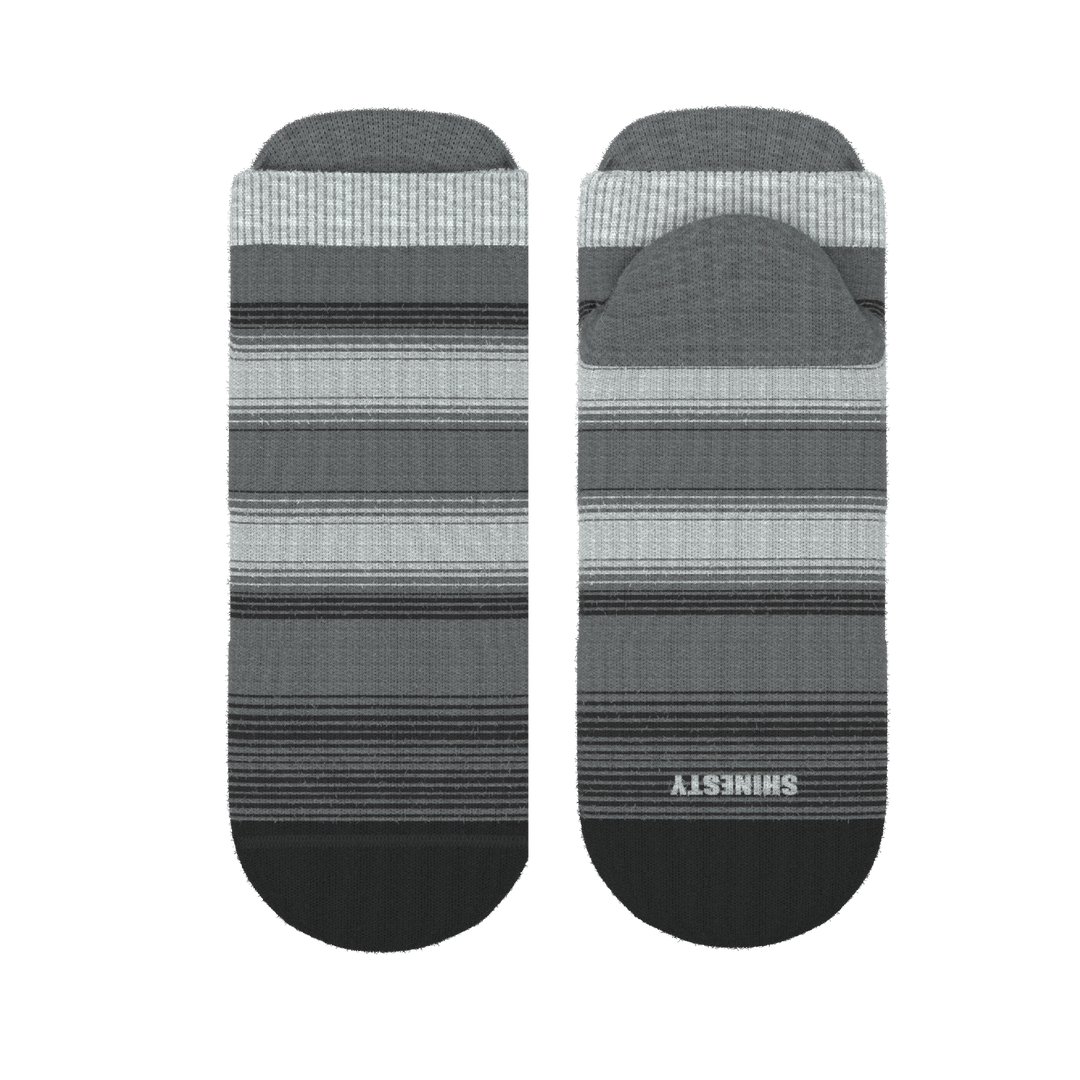 The Static Channel | Stripe Heel Hammock™ Ankle Socks