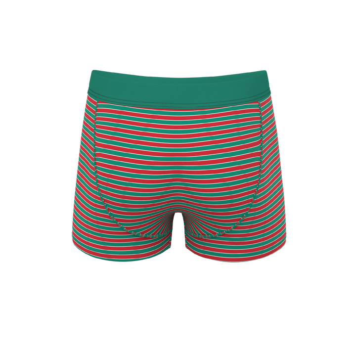 The Stripe Club | Christmas Striped Ball Hammock® Pouch Trunks Underwear