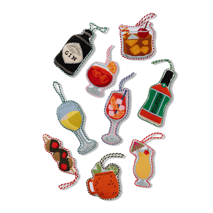 Needlepoint Icon Ornament - Moscow Mule
