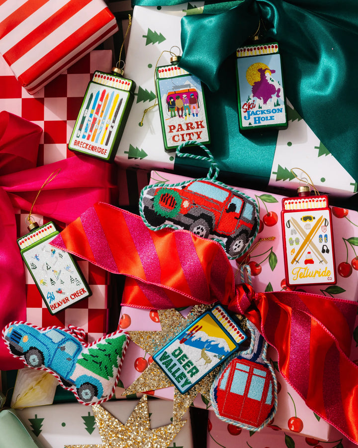 Matchbook Ornament - Jackson Hole