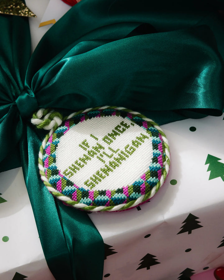 Needlepoint Ornament - Shenanigans
