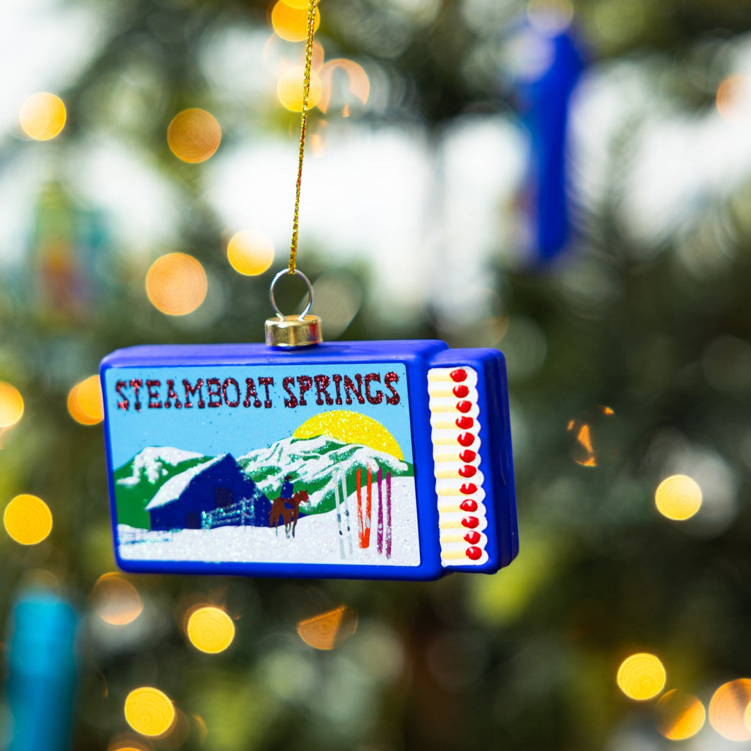 Matchbook Ornament - Steamboat Springs