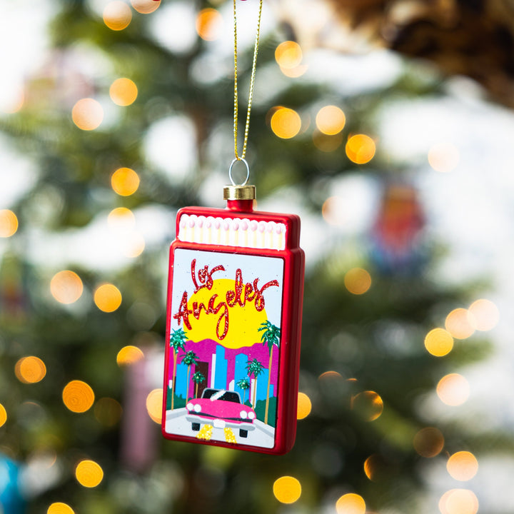 Matchbook Ornament - Los Angeles