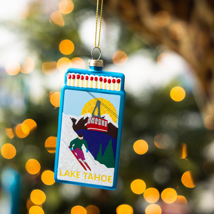 Matchbook Ornament - Lake Tahoe