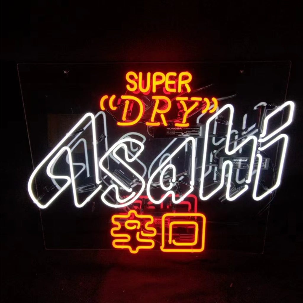Super Dry Asahi 辛口 Beer Real Neon Sign – Quirks!