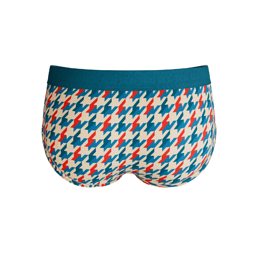 The Swanky | Retro Houndstooth Ball Hammock® Pouch Underwear Briefs