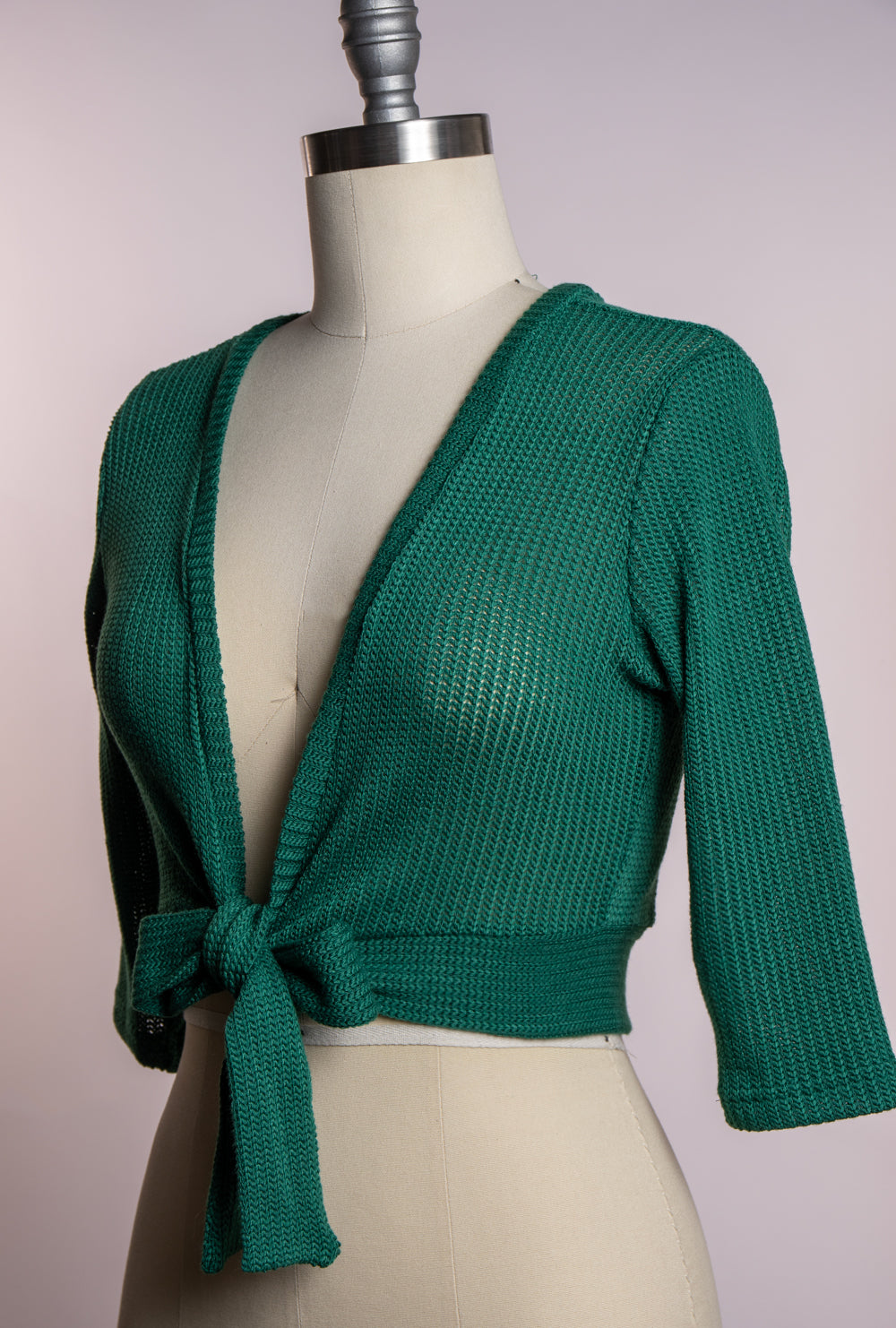 Sweet Sweater - Open Knit, Evergreen